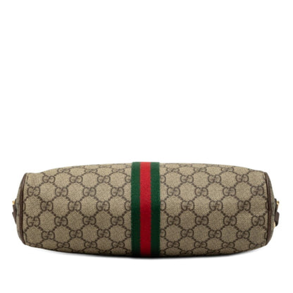 Ophidia Shoulder Bag GG Coated Canvas Small