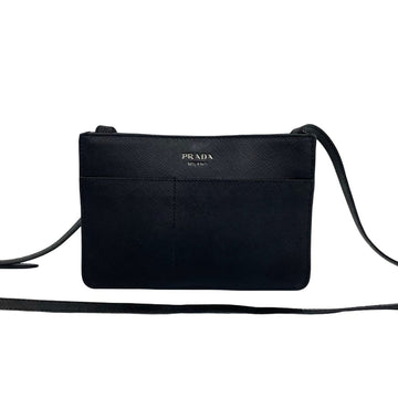 Esplanade Crossbody Bag Saffiano with City Calf Small