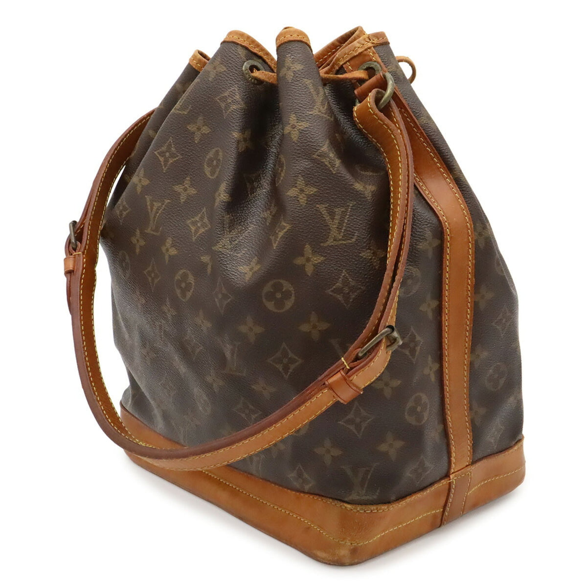 Noe Handbag Monogram Canvas Large