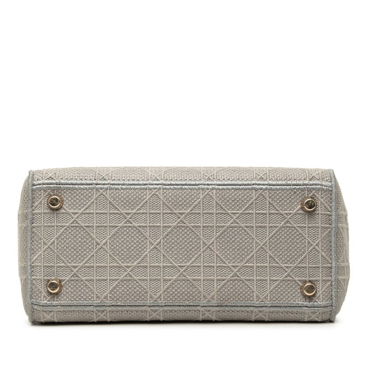 Lady D-Lite Bag Cannage Embroidered Canvas Medium