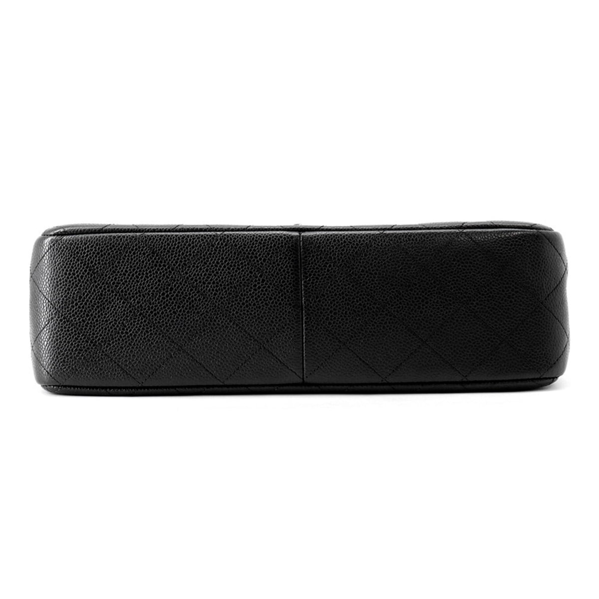 Classic Double Flap Bag Quilted Caviar Jumbo