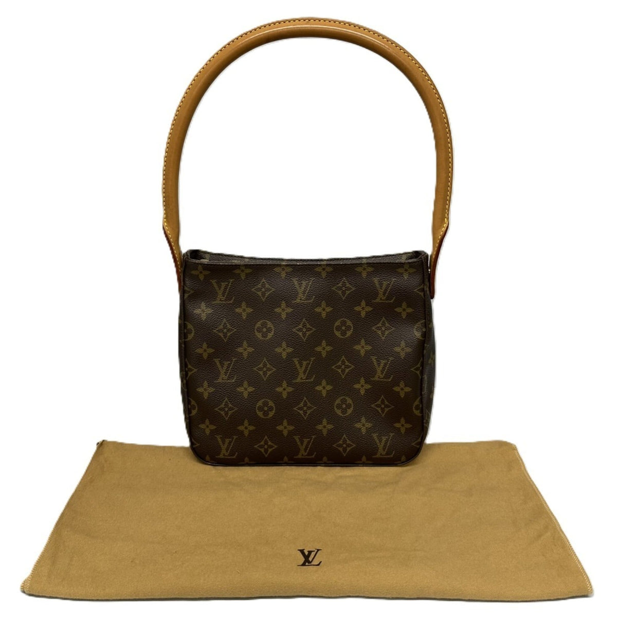 Looping Handbag Monogram Canvas MM