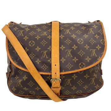 Saumur Handbag Monogram Canvas 35