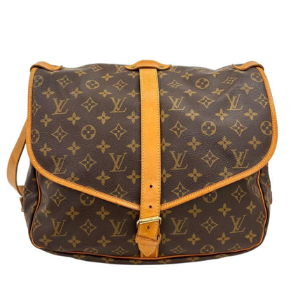 Saumur Handbag Monogram Canvas 35