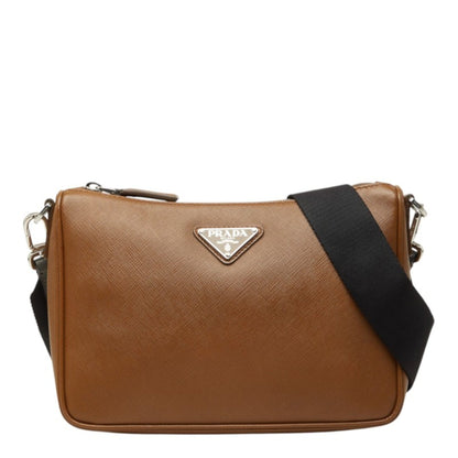 Re-Edition Zip Messenger Bag Saffiano Leather Small