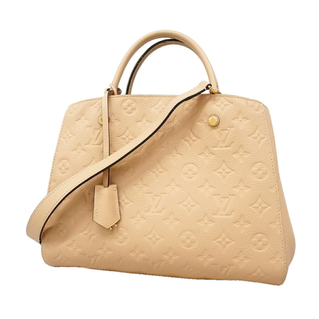 Montaigne Handbag Monogram Empreinte Leather MM