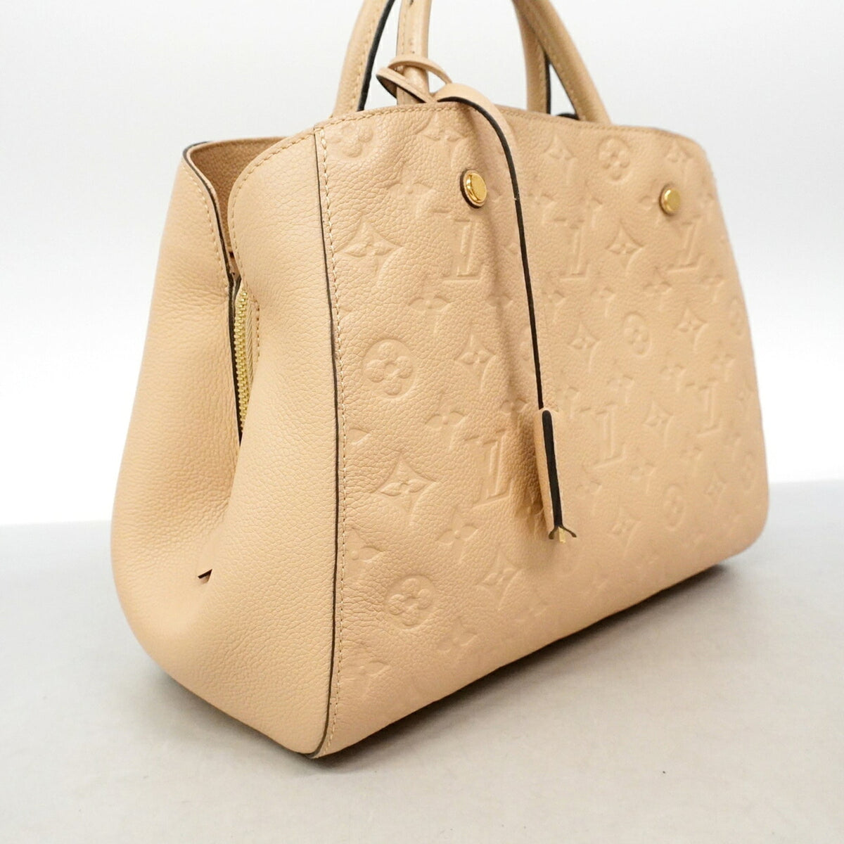 Montaigne Handbag Monogram Empreinte Leather MM