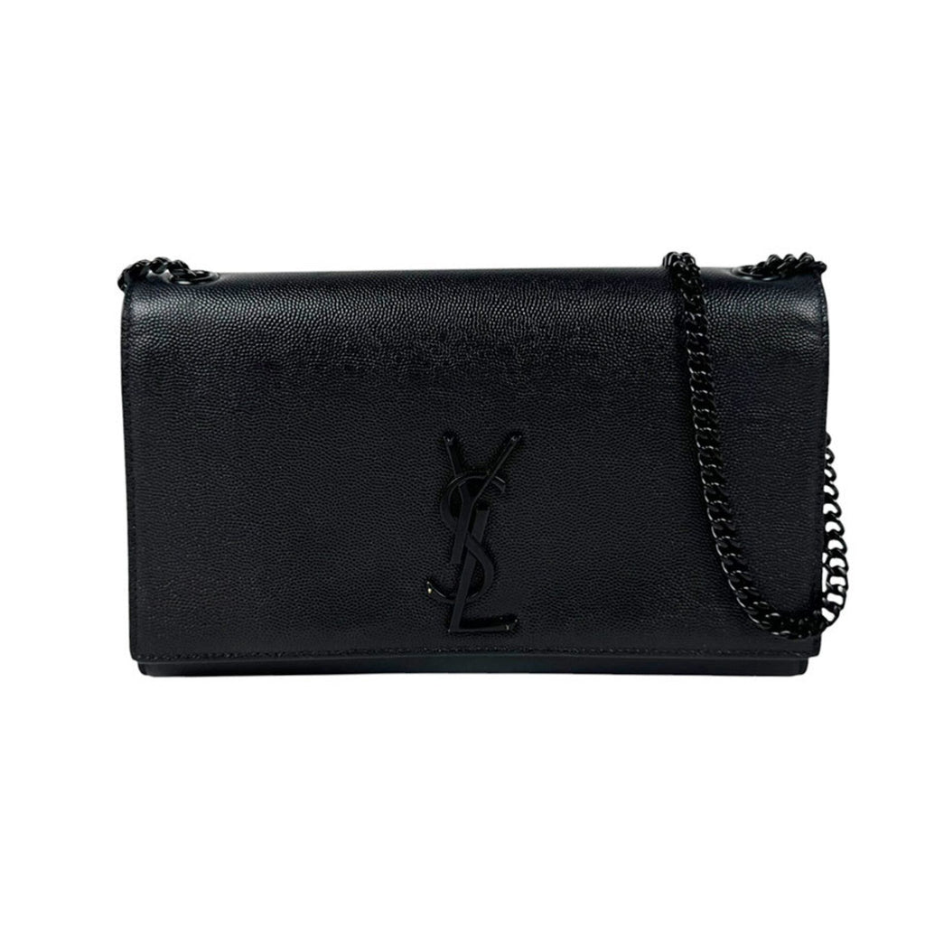 Classic Monogram Crossbody Bag Grainy Leather Medium