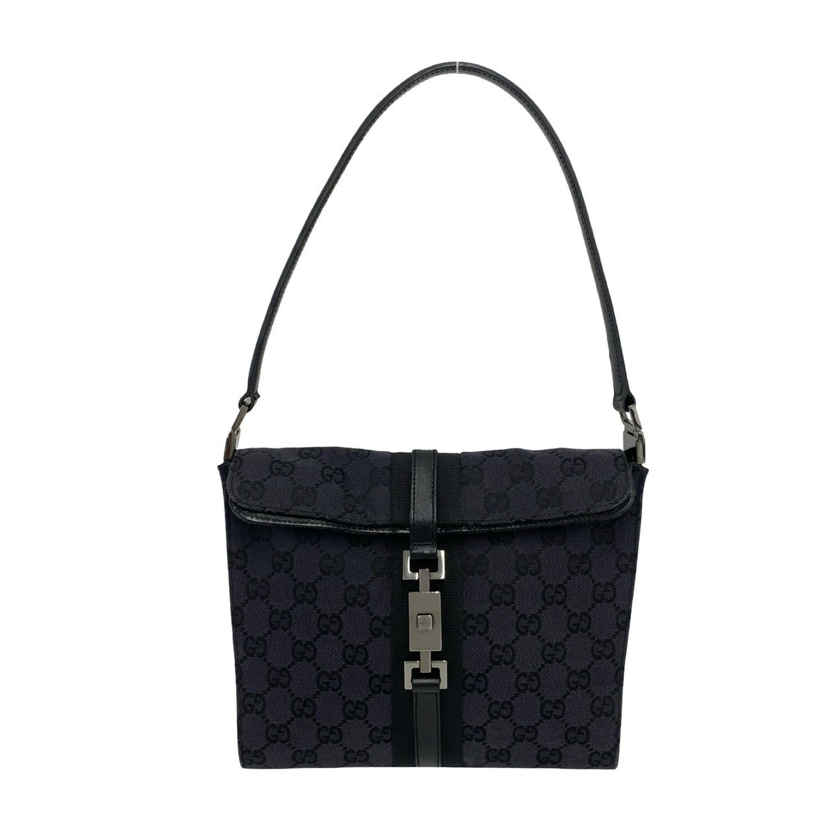 Front Pocket Web Messenger GG Canvas Small