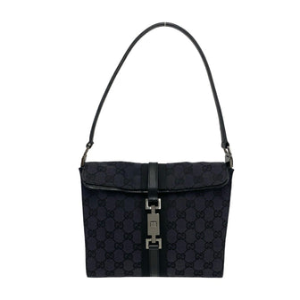 Front Pocket Web Messenger GG Canvas Small