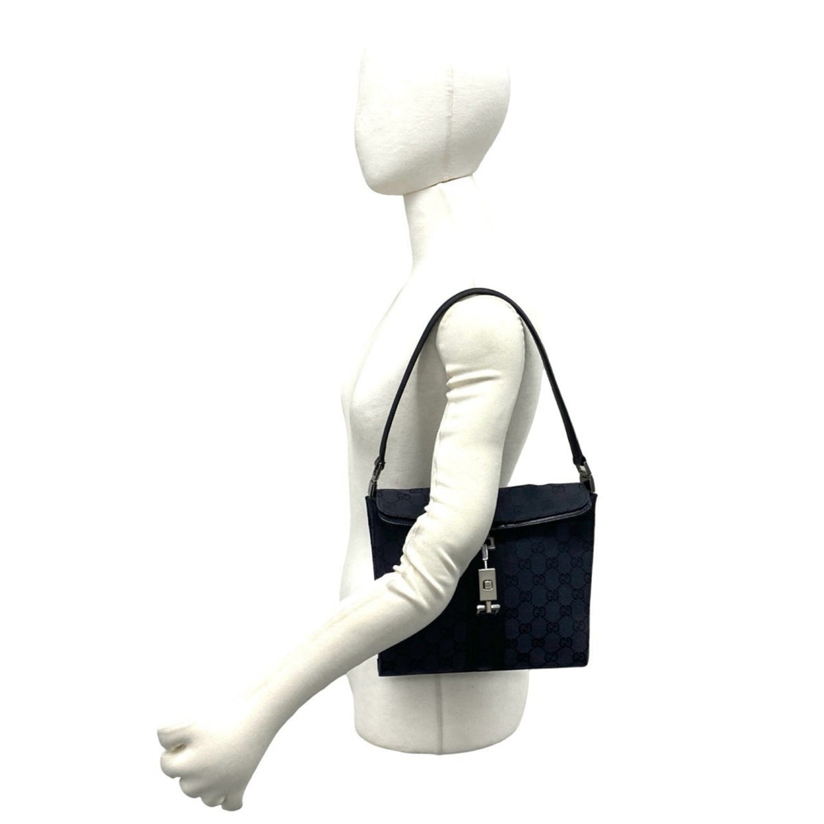 Front Pocket Web Messenger GG Canvas Small