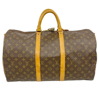 Keepall Bandouliere Bag Monogram Canvas 50