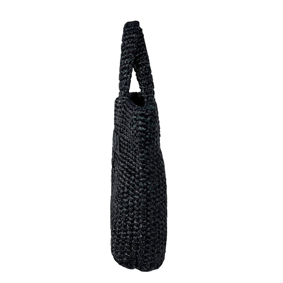 Logo Tote Raffia Small