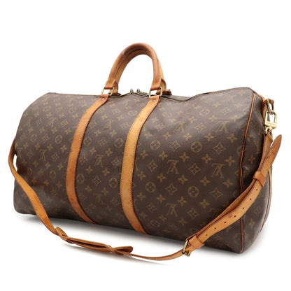 Keepall Bandouliere Bag Monogram Canvas 55