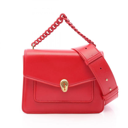 Serpenti Forever Maxi Chain Crossbody Bag Leather Small