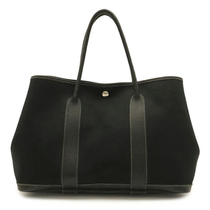 Garden Party Tote Toile and Leather 36