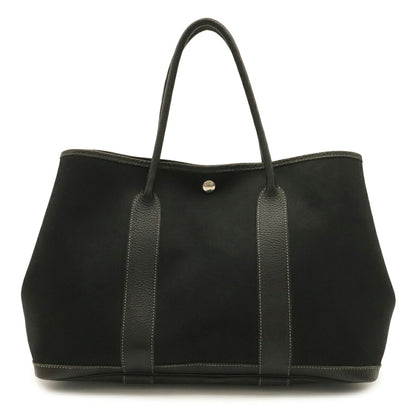 Garden Party Tote Toile and Leather 36