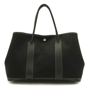 Garden Party Tote Toile and Leather 36