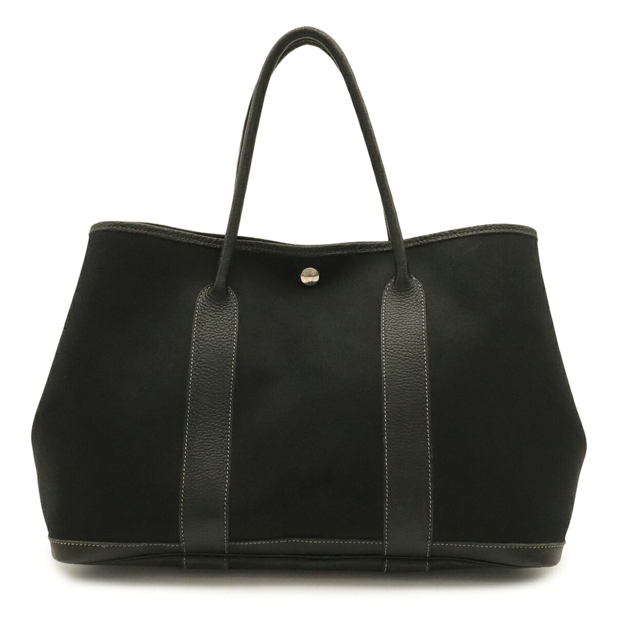 Garden Party Tote Toile and Leather 36