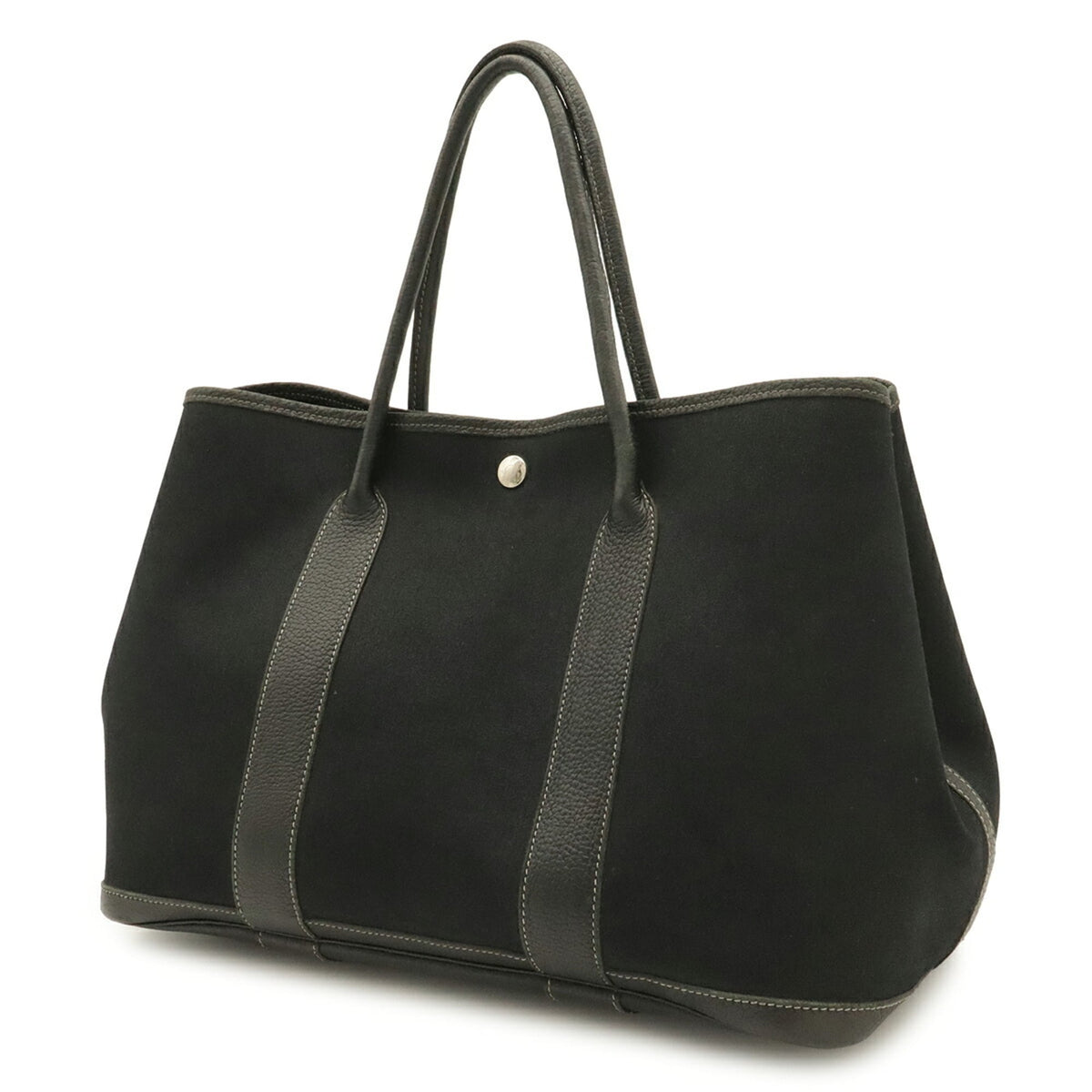 Garden Party Tote Toile and Leather 36