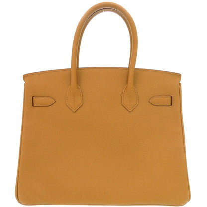 Birkin Handbag Brown Epsom with Gold Hardware 30
