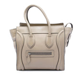 Luggage Bag Grainy Leather Micro