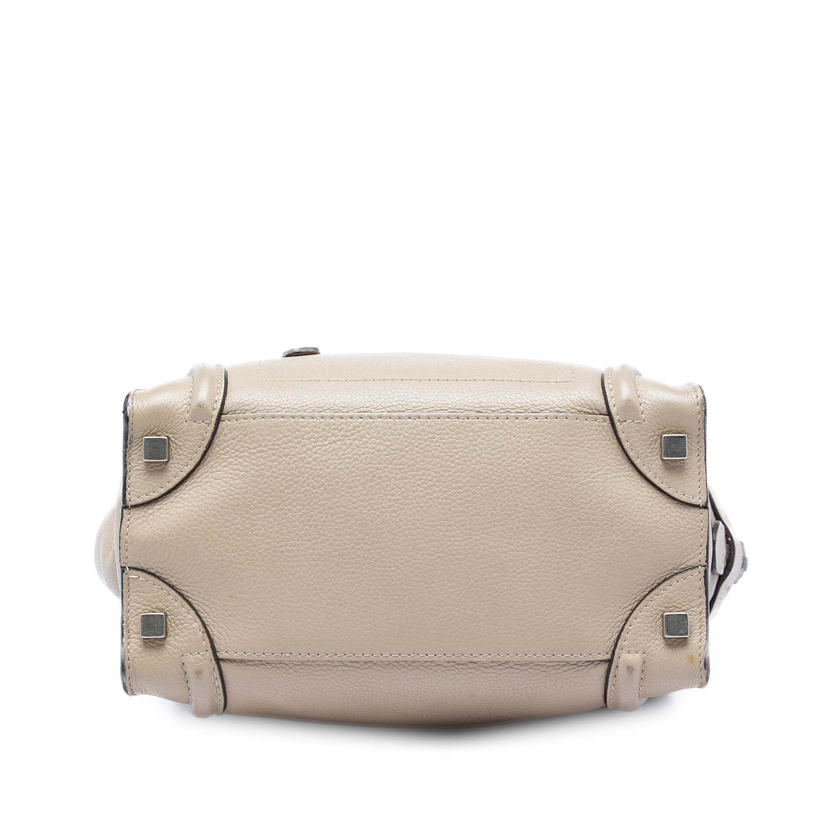 Luggage Bag Grainy Leather Micro