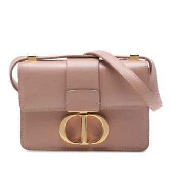 30 Montaigne Flap Bag Leather