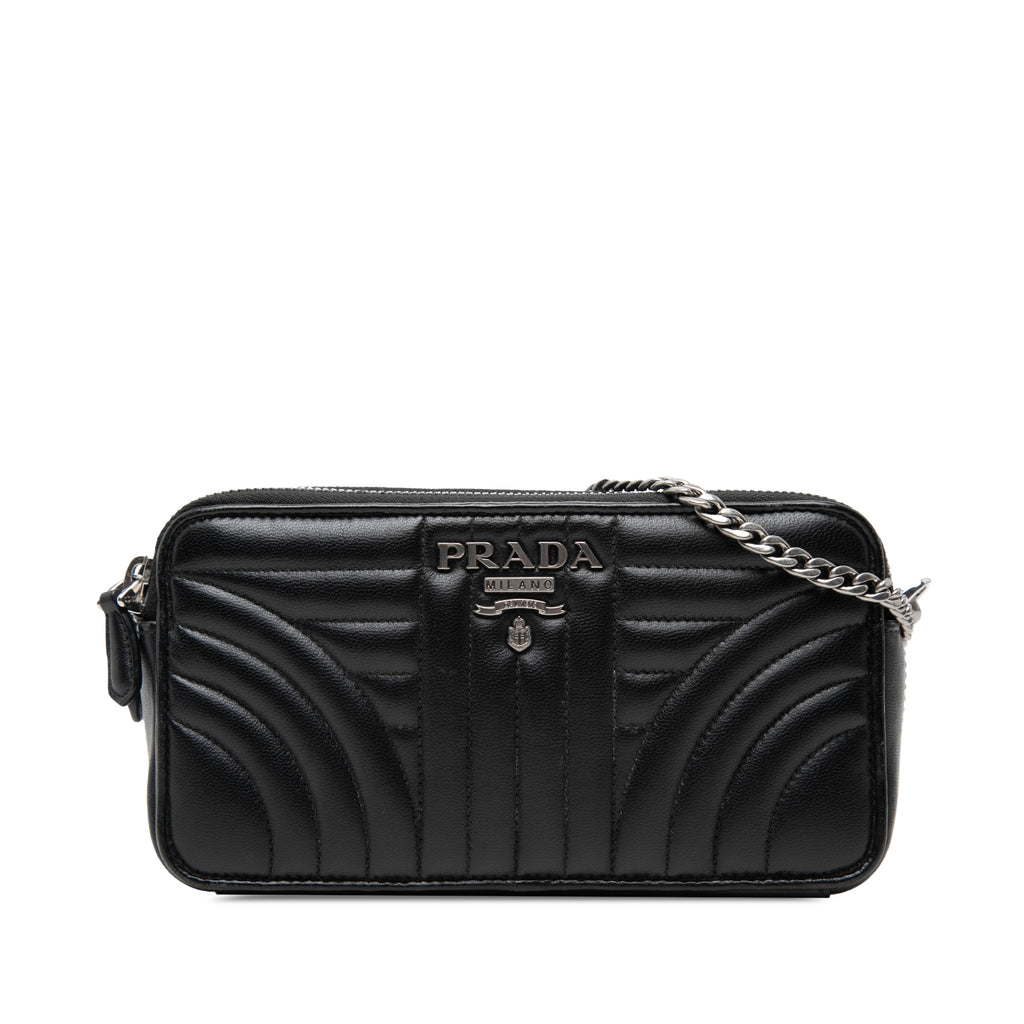 Camera Bag Diagramme Quilted Leather Mini