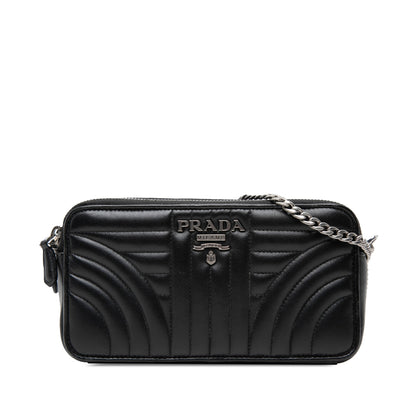 Camera Bag Diagramme Quilted Leather Mini
