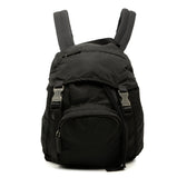 Double Buckle Backpack Tessuto Medium