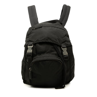 Double Buckle Backpack Tessuto Medium