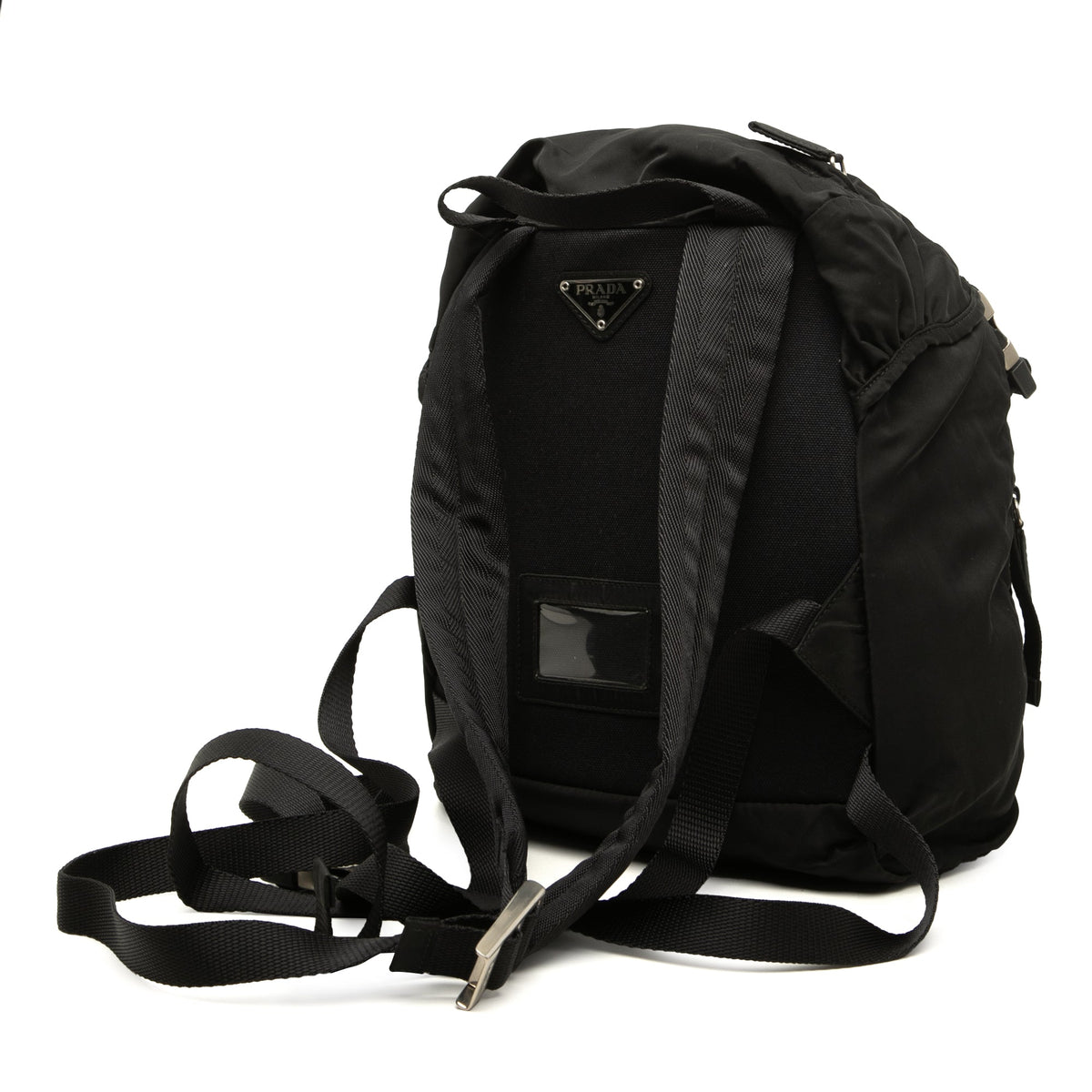 Double Buckle Backpack Tessuto Medium