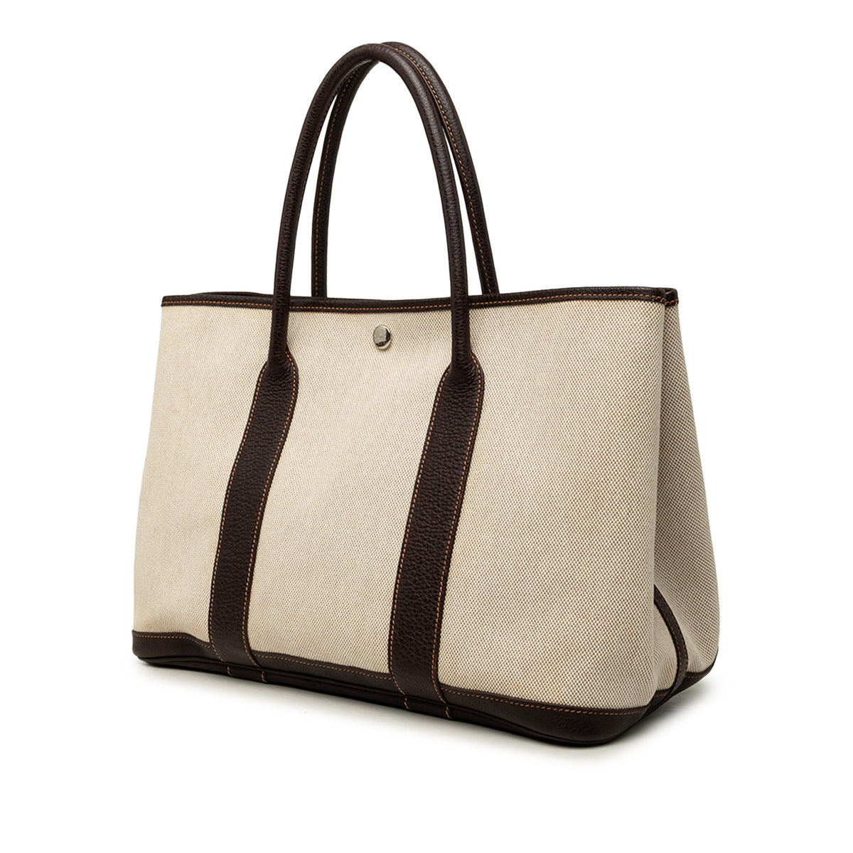 Garden Party Tote Toile and Leather 36