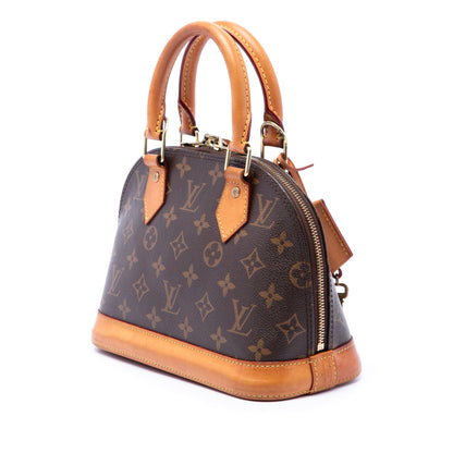 Alma Handbag Monogram Canvas BB