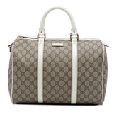 Joy Boston Bag GG Coated Canvas Medium