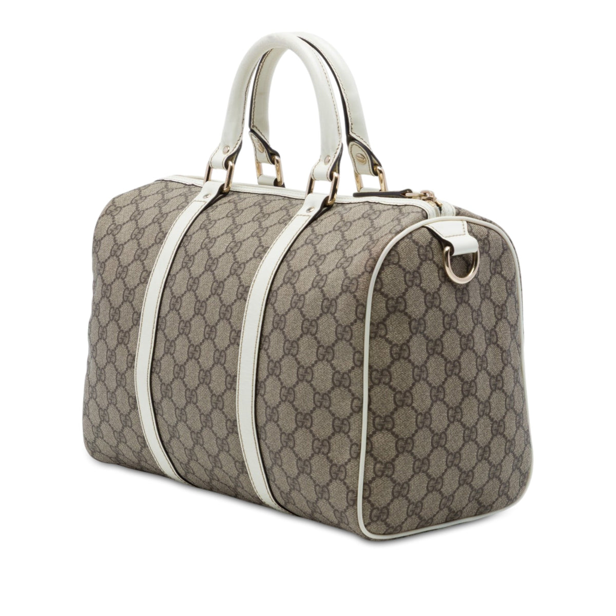 Joy Boston Bag GG Coated Canvas Medium