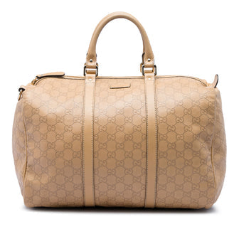 Joy Boston Bag Guccissima Leather Medium