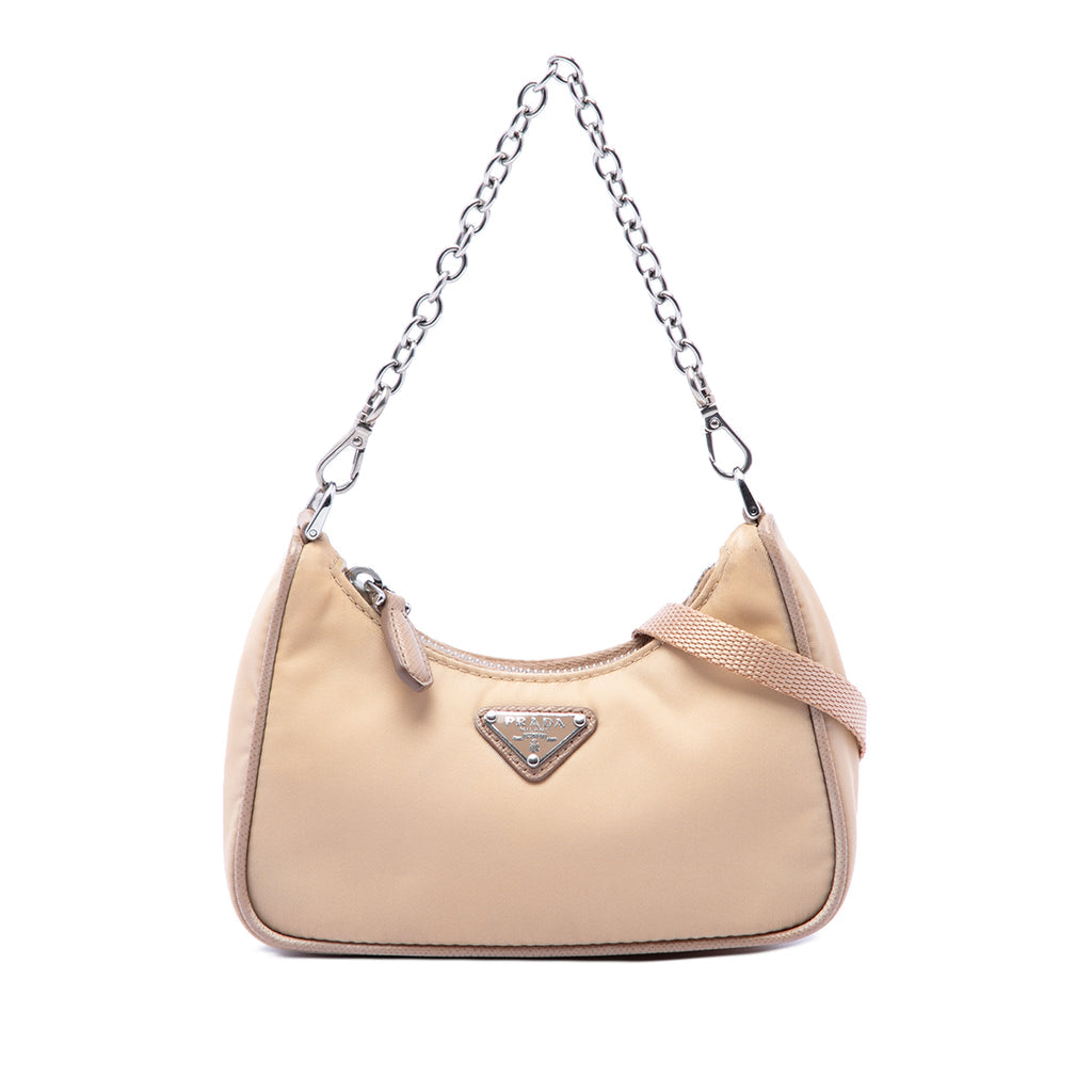 Re-Edition Shoulder Bag Tessuto Mini