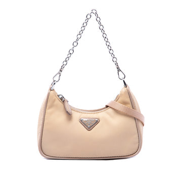 Re-Edition Shoulder Bag Tessuto Mini