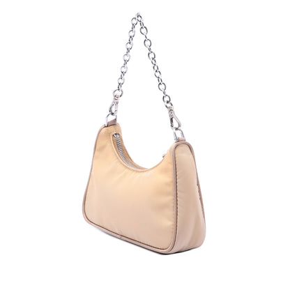 Re-Edition Shoulder Bag Tessuto Mini