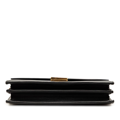 Cassandra Chain Shoulder Bag Leather Small