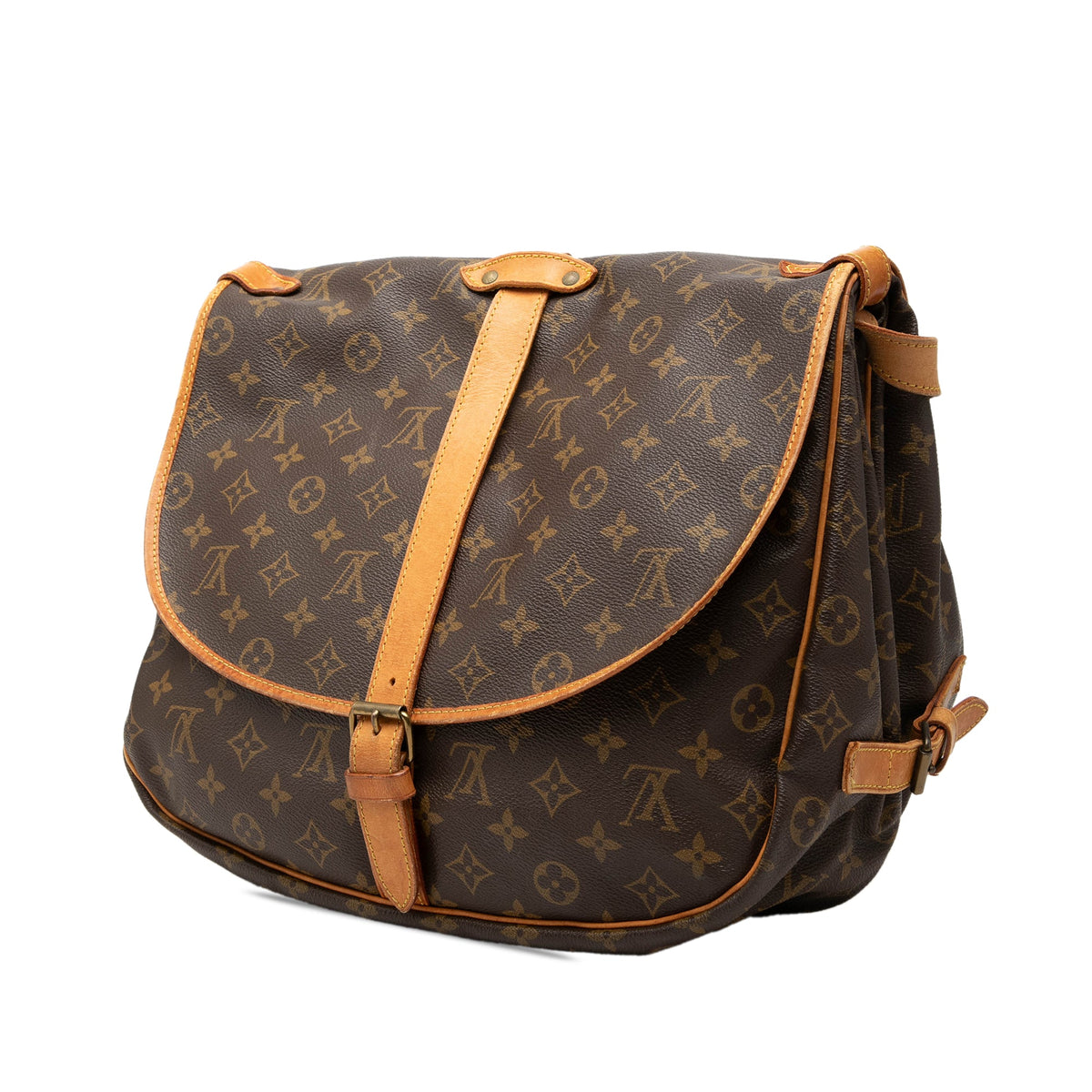 Saumur Handbag Monogram Canvas 35