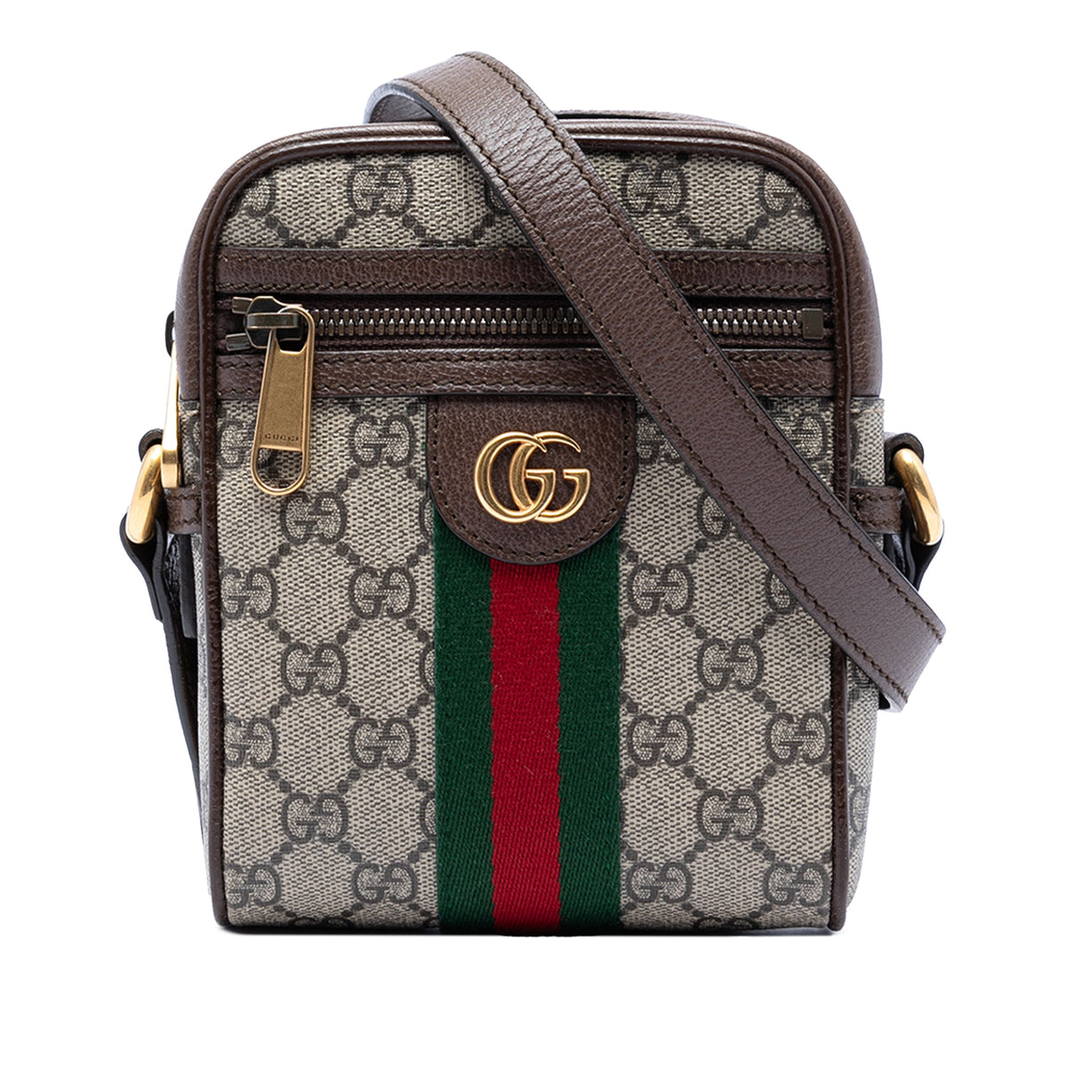Ophidia Messenger Bag GG Coated Canvas Mini