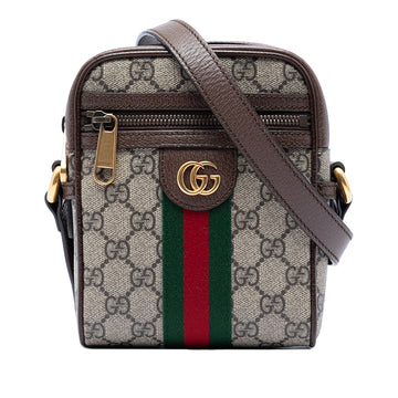 Ophidia Messenger Bag GG Coated Canvas Mini