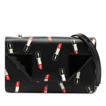 Classic Monogram Wallet on Chain Printed Leather