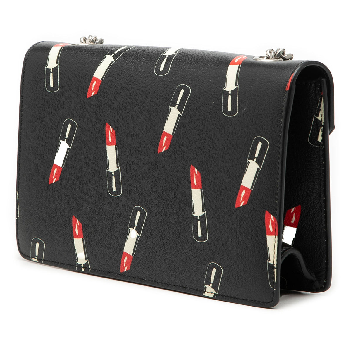 Classic Monogram Wallet on Chain Printed Leather