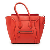 Luggage Bag Grainy Leather Micro