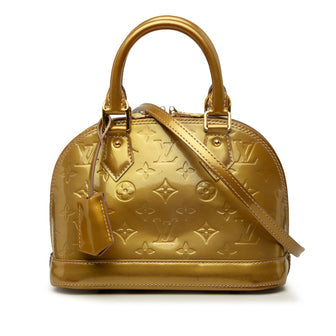 Alma Handbag Monogram Vernis BB