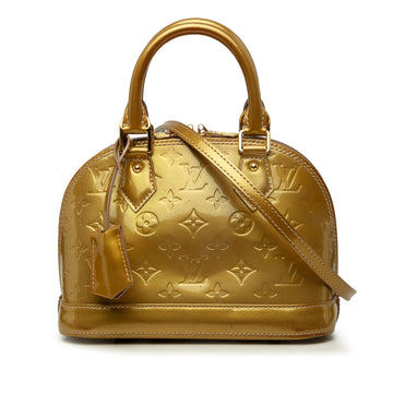 Alma Handbag Monogram Vernis BB